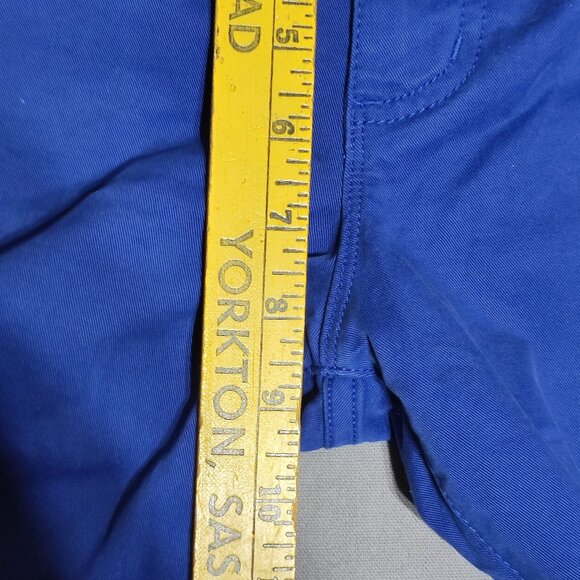 NWT TNA twill pants women's size 10 blue colour Mid-rise Skinny fit Stretchy - Picture 13 of 14